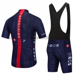 Completo Maglie e Salopette 2021 Ineos Grenadiers M003