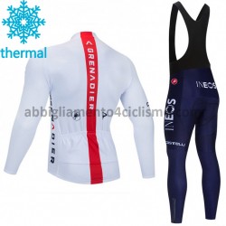 Invernale Completo Maglie e Calzamaglia con bretelle 2021 Ineos Grenadiers M004