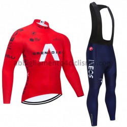 Completo Maglie e Calzamaglia con bretelle 2021 Ineos Grenadiers M005
