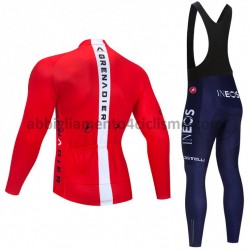 Completo Maglie e Calzamaglia con bretelle 2021 Ineos Grenadiers M005