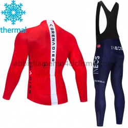 Invernale Completo Maglie e Calzamaglia con bretelle 2021 Ineos Grenadiers M005