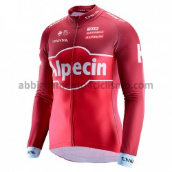 Maglia Ciclismo Maniche Lunghe 2017 Team Katusha-Alpecin M001