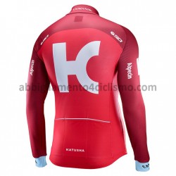 Maglia Ciclismo Maniche Lunghe 2017 Team Katusha-Alpecin M001