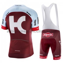 Completo Maglie e Salopette 2018 Team Katusha Alpecin M001