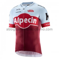 Maglia Ciclismo Maniche Corte 2018 Team Katusha-Alpecin M001