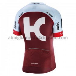 Maglia Ciclismo Maniche Corte 2018 Team Katusha-Alpecin M001