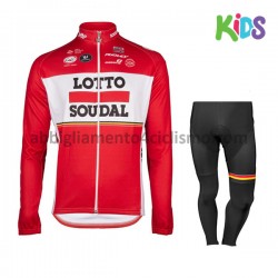 Bambino Completo Maglie e Calzamaglia 2017 Lotto Soudal M001