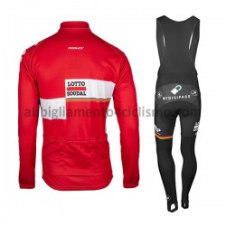 Completo Maglie e Calzamaglia con bretelle 2017 Lotto Soudal M001