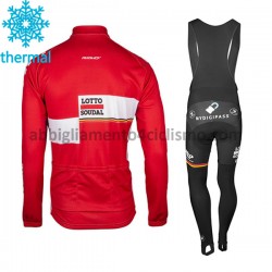 Invernale Completo Maglie e Calzamaglia con bretelle 2017 Lotto Soudal M001