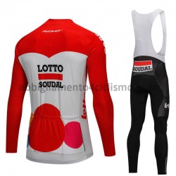 Completo Maglie e Calzamaglia con bretelle 2018 Lotto Soudal M001