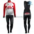 Invernale Completo Maglie e Calzamaglia con bretelle 2019 Lotto Soudal M001