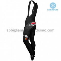 Invernale Completo Maglie e Calzamaglia con bretelle 2019 Lotto Soudal M001