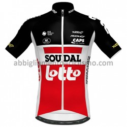 Maglia Ciclismo Maniche Corte 2020 Lotto Soudal M001