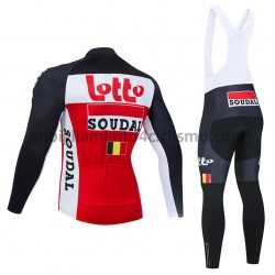 Invernale Completo Maglie e Calzamaglia con bretelle 2020 Lotto Soudal M002