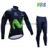 Bambino Completo Maglie e Calzamaglia 2017 Movistar Team M001