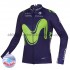 Maglia Invernale Ciclismo 2017 Movistar Team M001