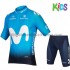 Bambino Completo Maglie e Pantaloncini 2018 Movistar Team M001