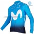 Maglia Invernale Ciclismo 2018 Movistar Team M001