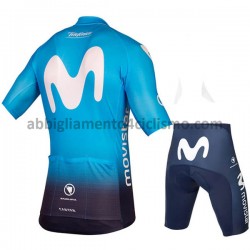Completo Maglie e Pantaloncini 2018 Movistar Team M001