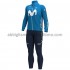 Completo Maglie e Calzamaglia con bretelle 2020 Movistar Team M001