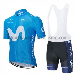 Completo Maglie e Salopette 2020 Movistar Team M001