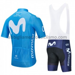 Completo Maglie e Salopette 2020 Movistar Team M001