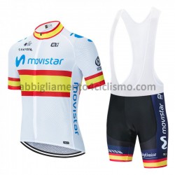 Completo Maglie e Salopette 2020 Movistar Team M002