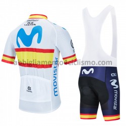 Completo Maglie e Salopette 2020 Movistar Team M002
