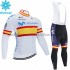 Invernale Completo Maglie e Calzamaglia con bretelle 2020 Movistar Team M002