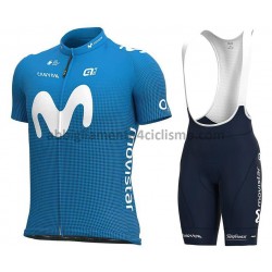 Completo Maglie e Salopette 2021 Movistar Team M001