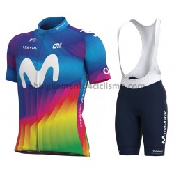 Completo Maglie e Salopette 2021 Movistar Team M004
