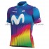 Maglia Ciclismo Maniche Corte 2021 Movistar Team M004