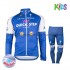 Bambino Invernale Completo Maglie e Salopette 2017 Quick-Step Floors M001