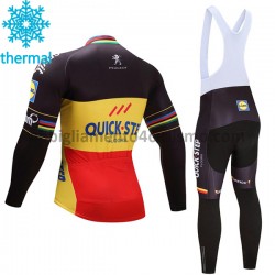 Invernale Completo Maglie e Calzamaglia con bretelle 2017 Quick-Step Floors M002
