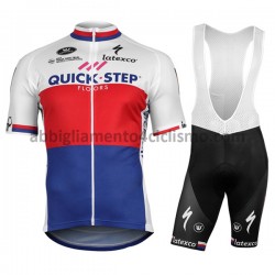 Completo Maglie e Salopette 2017 Quick-Step Floors M007