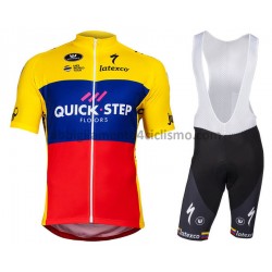 Completo Maglie e Salopette 2018 Quick Step M007