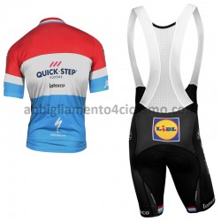 Completo Maglie e Salopette 2018 Quick-Step Floors M003