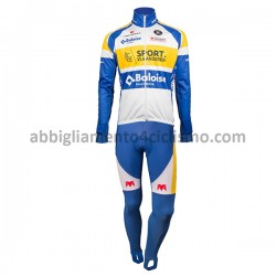 Completo Maglie e Calzamaglia con bretelle 2018 Sport Vlaanderen-Baloise M001