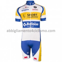 Completo Maglie e Salopette 2018 Sport Vlaanderen-Baloise M001