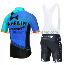 Maglia Ciclismo Maniche Corte 2020 Team Bahrain McLaren M002
