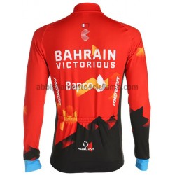 Maglia Ciclismo Maniche Lunghe 2021 Team Bahrain Victorious M001