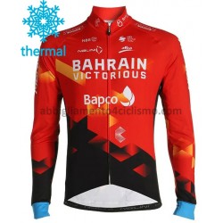 Maglia Invernale Ciclismo 2021 Team Bahrain Victorious M001