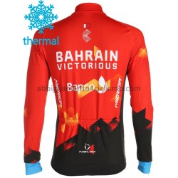 Maglia Invernale Ciclismo 2021 Team Bahrain Victorious M001