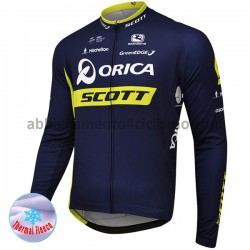 Maglia Invernale Ciclismo 2017 Orica-Scott M001