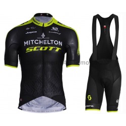 Completo Maglie e Salopette 2019 Mitchelton-Scott M001