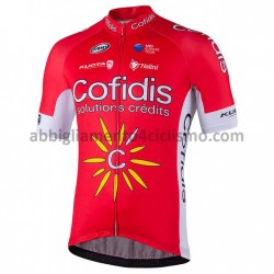 Maglia Ciclismo Maniche Corte 2018 Cofidis Pro Team M001