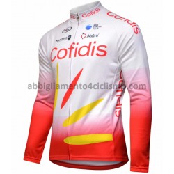 Maglia Ciclismo Maniche Lunghe 2019 Cofidis Pro Team M001