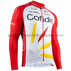 Maglia Ciclismo Maniche Lunghe 2020 Cofidis Pro Team M001