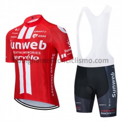 Completo Maglie e Salopette 2020 Team Sunweb M001