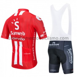 Completo Maglie e Salopette 2020 Team Sunweb M001